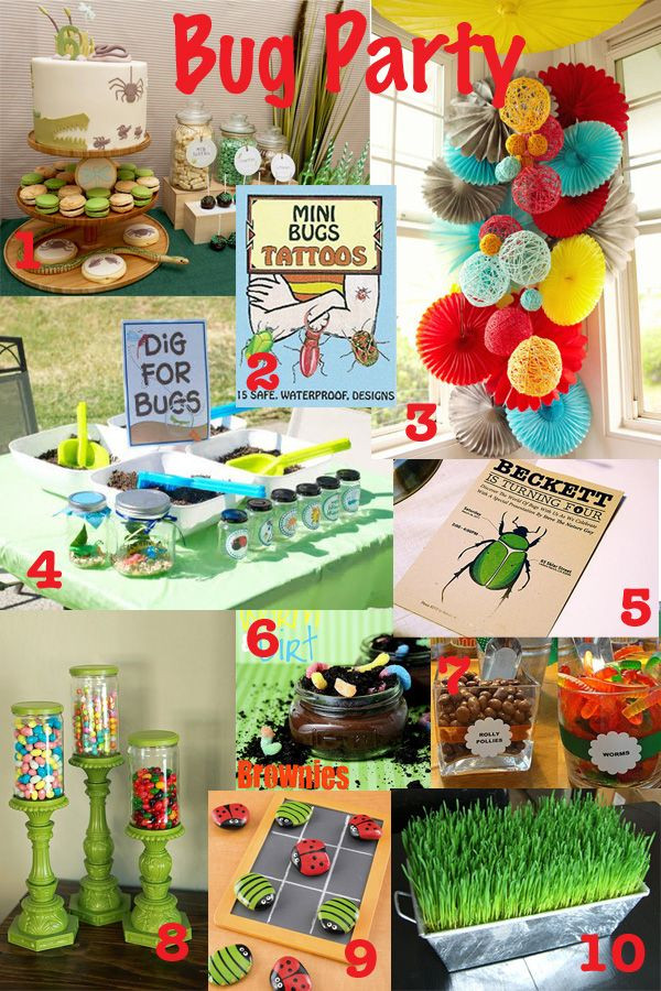 Best ideas about Bugs Birthday Party
. Save or Pin Bug Party Inspiration Birthday Now.