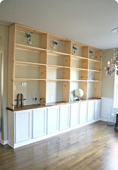 Best ideas about Built In Cabinets DIY
. Save or Pin 40 Easy DIY Bookshelf Plans Now.