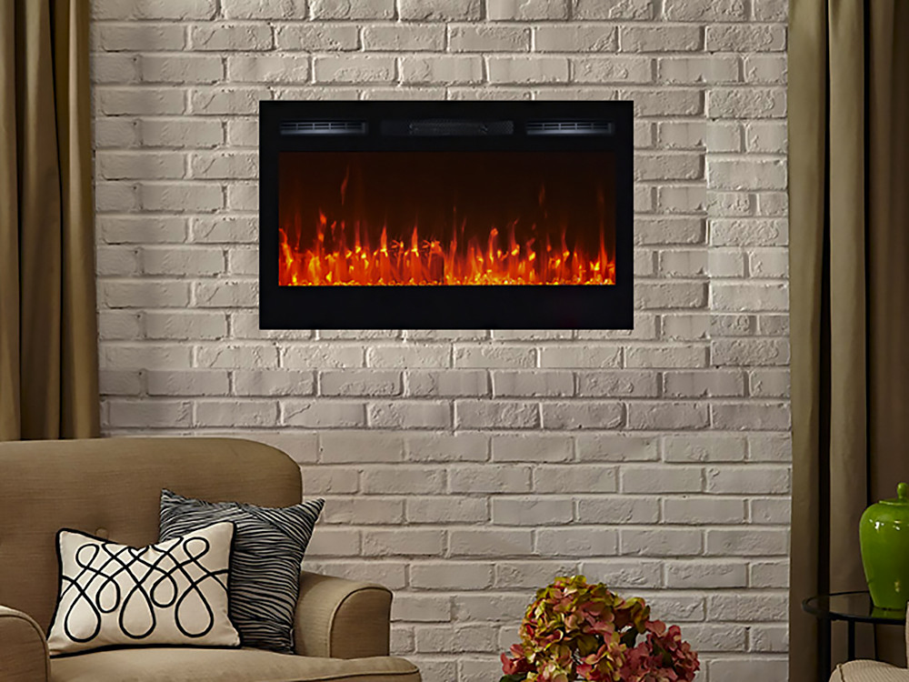 Best ideas about Built In Electric Fireplace
. Save or Pin Touchstone 36" Sideline Built In Electric Fireplace Now.