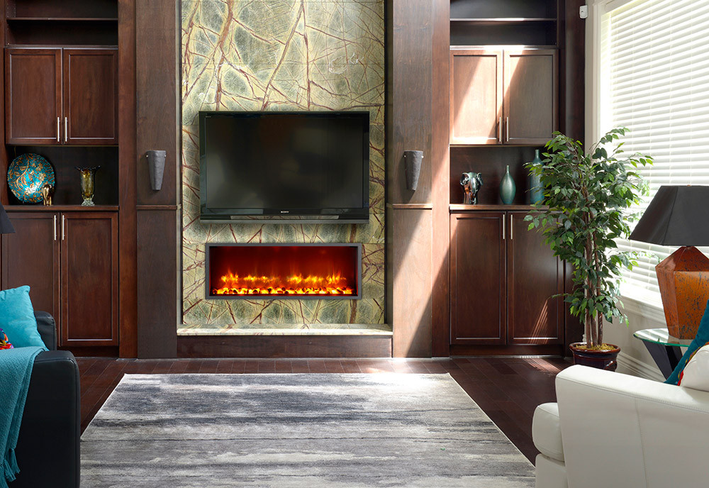Best ideas about Built In Electric Fireplace
. Save or Pin Dynasty 35 In Built In Electric Fireplace DY BT35 Now.