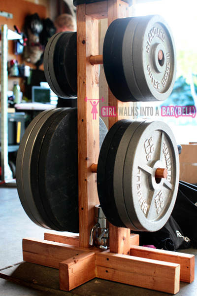 Best ideas about Bumper Plate Storage DIY
. Save or Pin DIY Plate Storage Projects Garage Gym Organization Now.