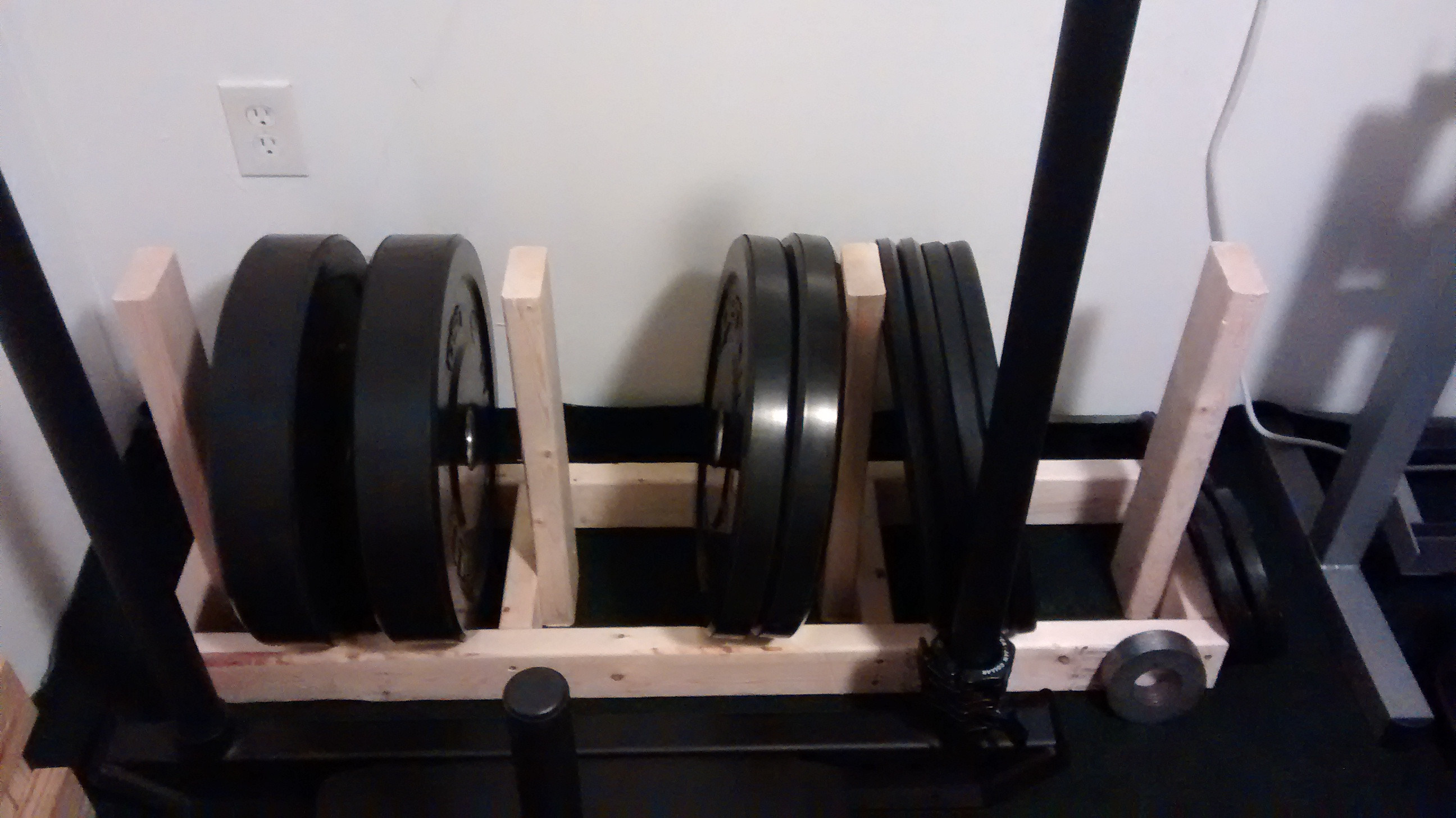 Best ideas about Bumper Plate Storage DIY
. Save or Pin DIY Wooden Bumper Rack Bodybuilding Forums Now.