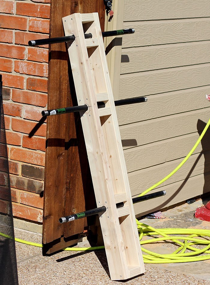 Best ideas about Bumper Plate Storage DIY
. Save or Pin DIY Weight Tree Bumper Plate Storage for the Garage Gym Now.