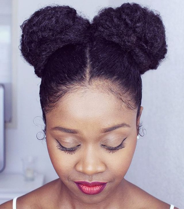 Best ideas about Bun Hairstyles For Black Hair
. Save or Pin 5 Bun Styles for Natural Hair That Are Perfect for Summer Now.