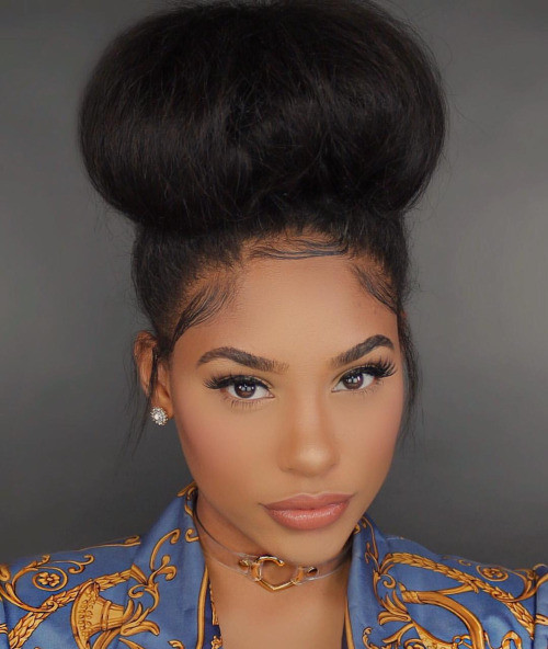 Best ideas about Bun Hairstyles For Black Hair
. Save or Pin 7 Easy Jumbo Bun Styles for Natural Hair Now.