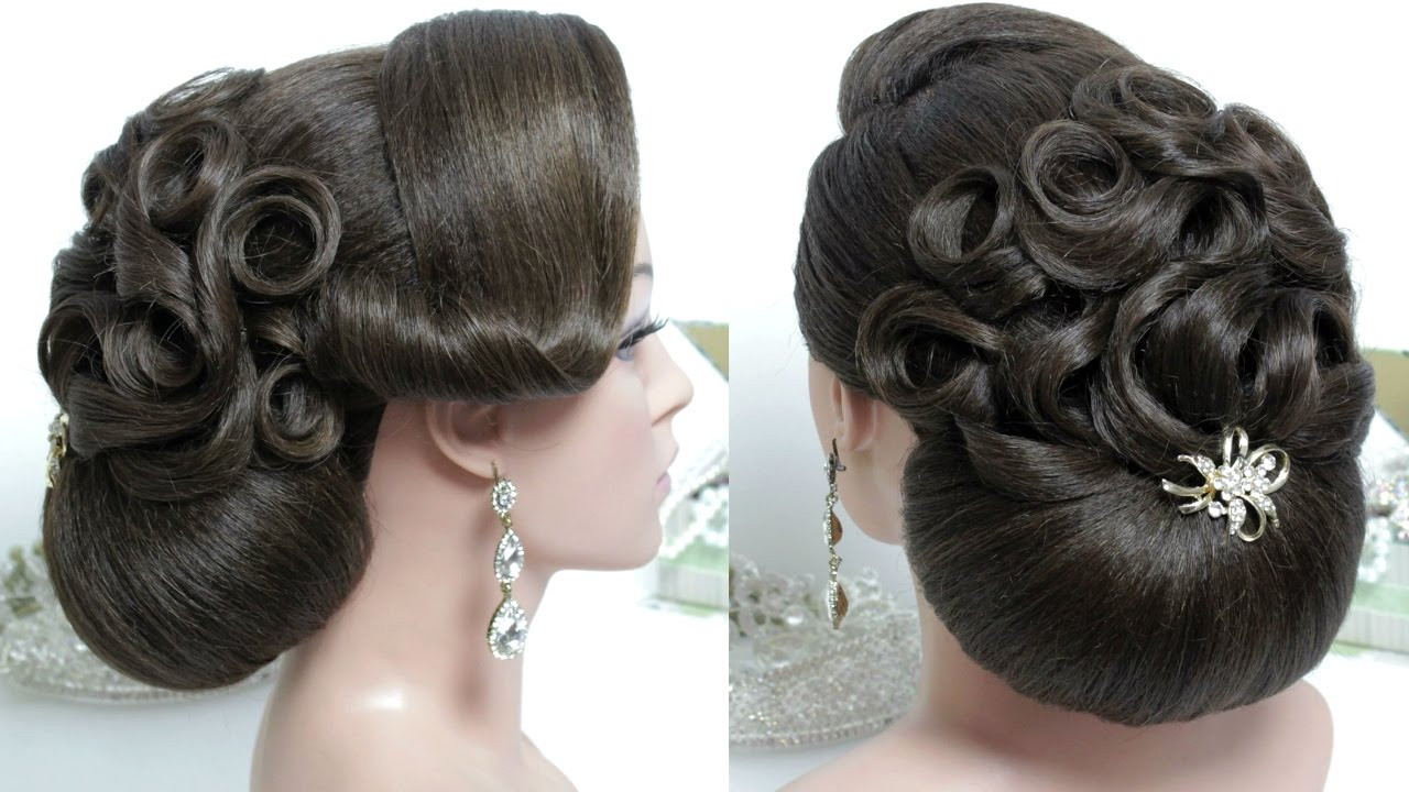 Best ideas about Bun Hairstyles For Short Hair Step By Step
. Save or Pin Bridal hairstyle for long hair tutorial Wedding bun updo Now.