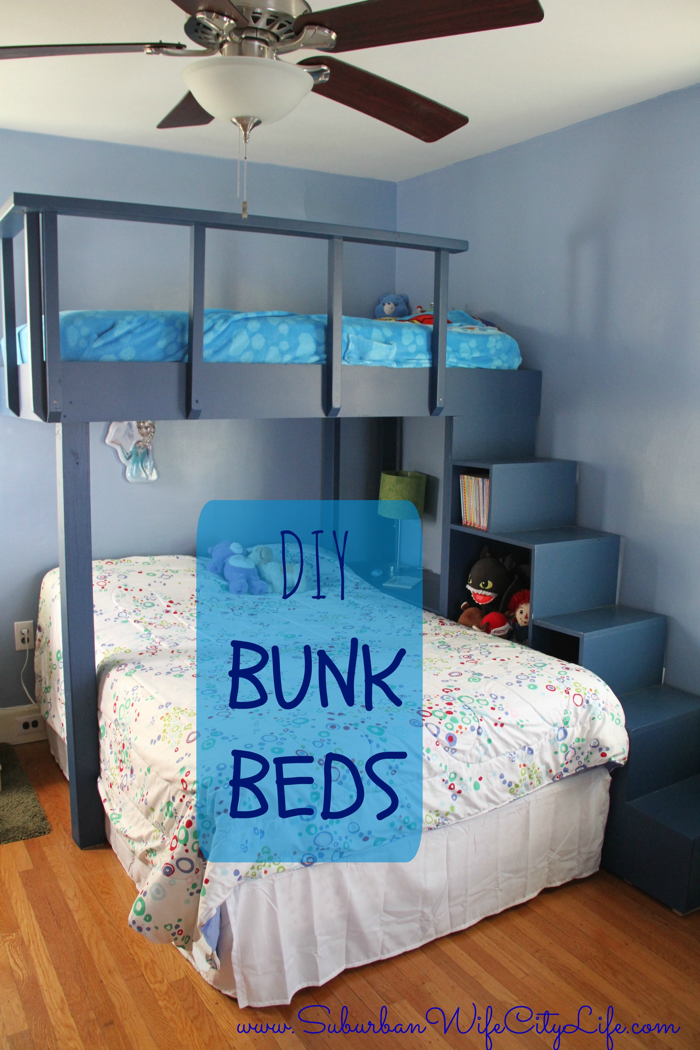 Best ideas about Bunk Bed DIY
. Save or Pin DIY Bunk Beds Suburban Wife City Life Now.