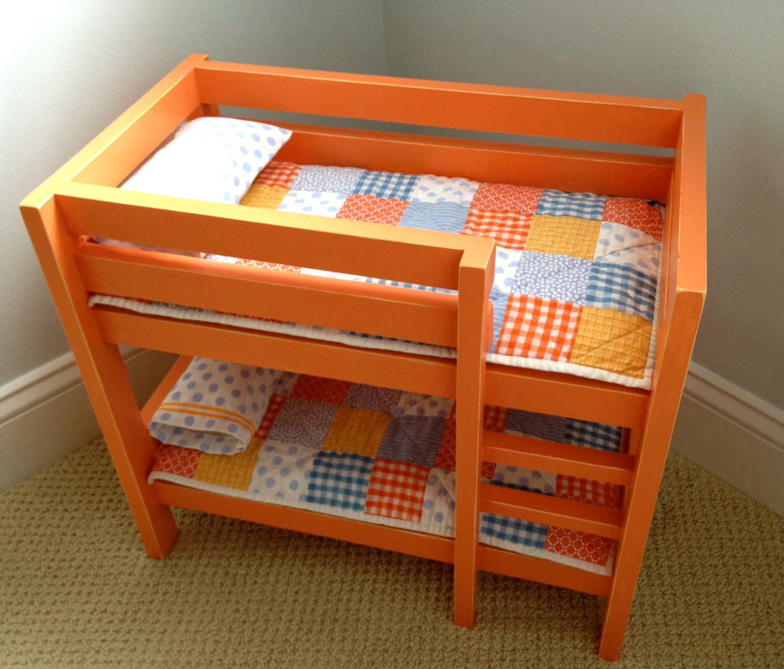 Best ideas about Bunk Bed DIY
. Save or Pin That s My Letter DIY Orange Doll Bunk Beds Now.
