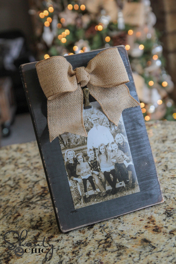 Best ideas about Burlap Bow DIY
. Save or Pin $3 DIY Bow Picture Frame Shanty 2 Chic Now.