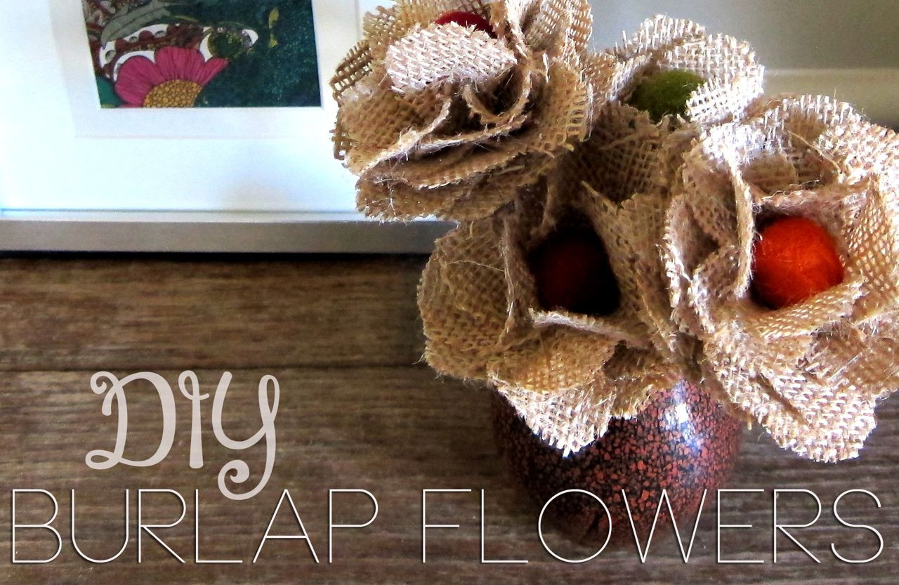 Best ideas about Burlap Flowers DIY
. Save or Pin DIY Burlap Flowers Spoonful of Imagination Now.