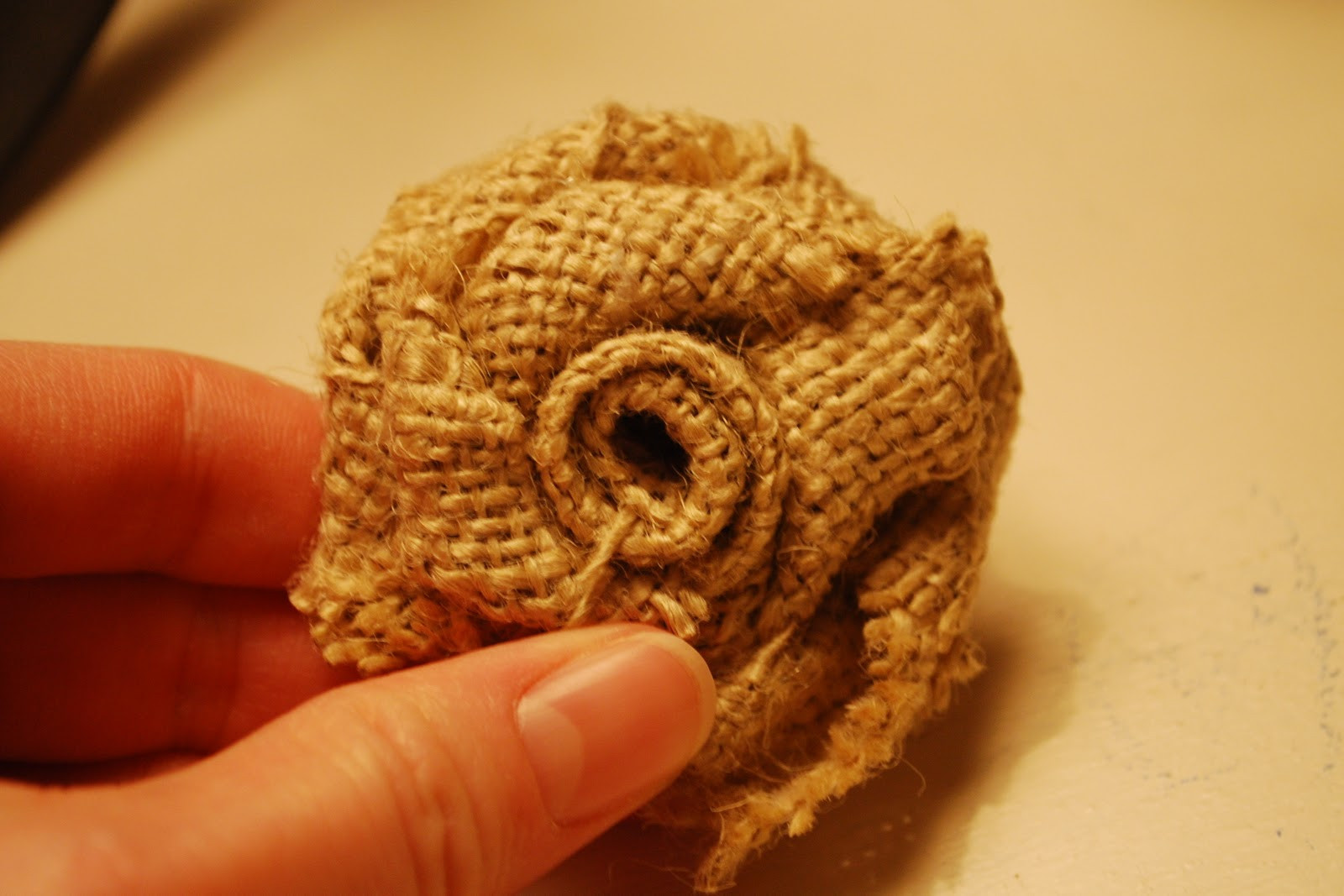 Best ideas about Burlap Flowers DIY
. Save or Pin How To make Burlap Flowers or Rosettes Now.