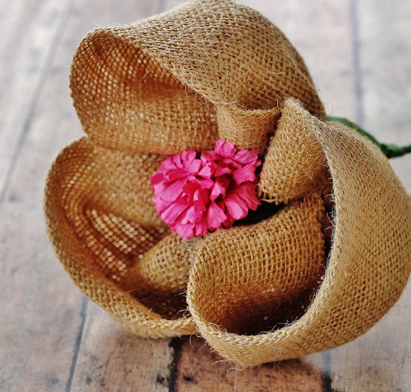 Best ideas about Burlap Flowers DIY
. Save or Pin Burlap Flower Thistlewood Farm Now.