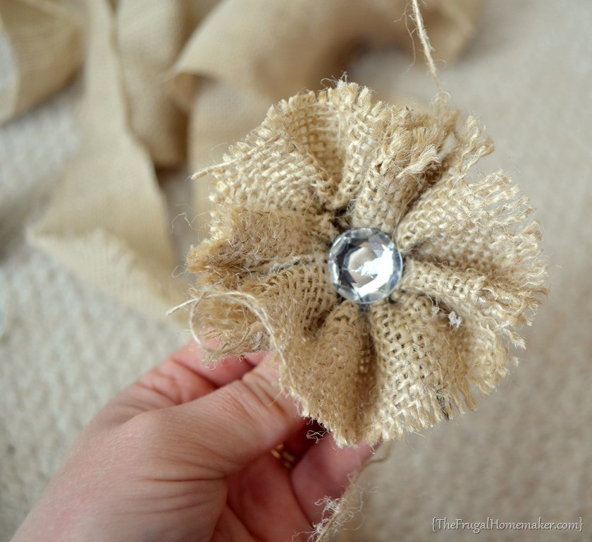 Best ideas about Burlap Flowers DIY
. Save or Pin NO sew Burlap Rosette Tutorial DIY Fabric Flower tutorial Now.