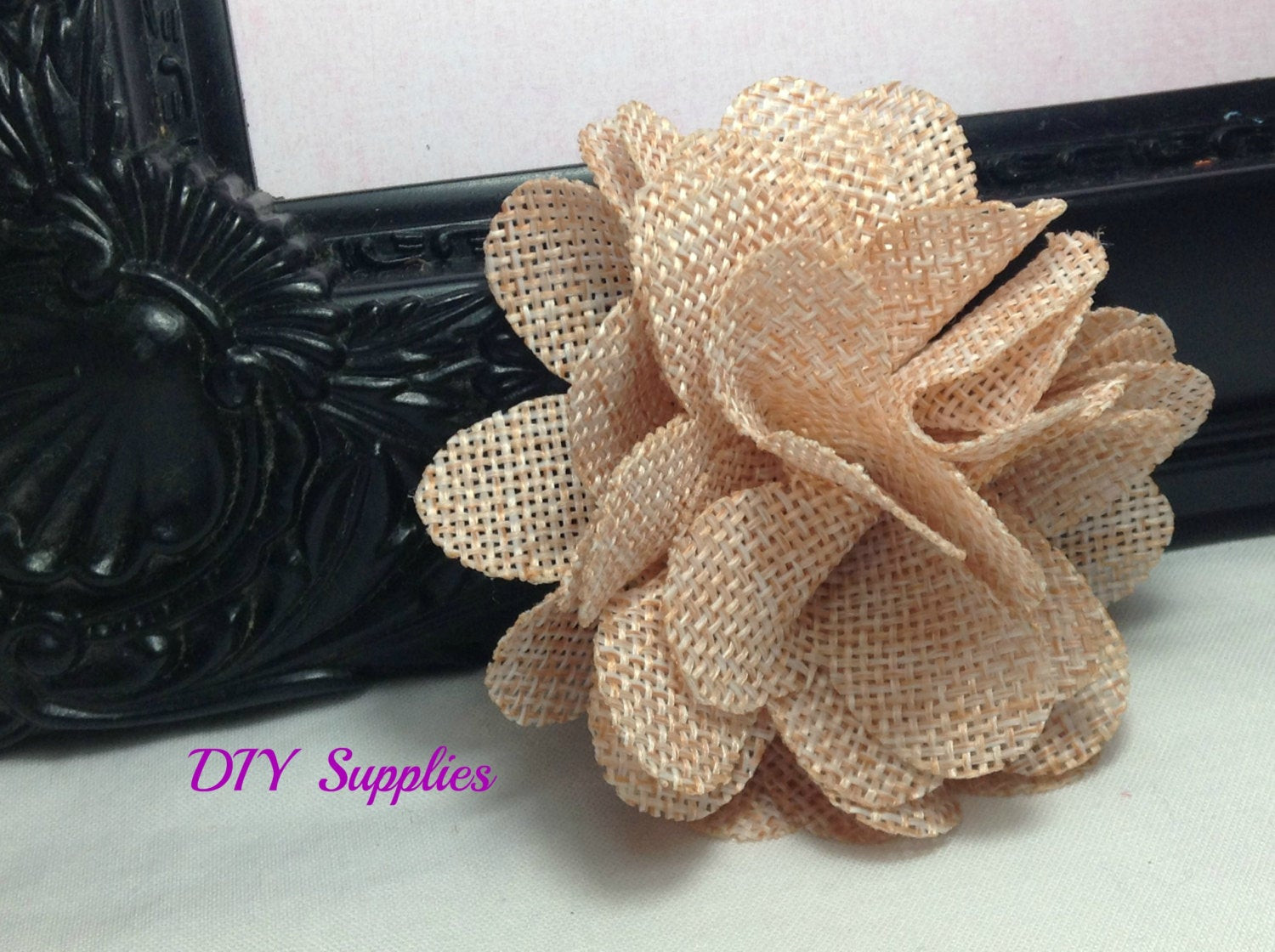 Best ideas about Burlap Flowers DIY
. Save or Pin Tan burlap flower diy supplies fabric flowers wholesale Now.