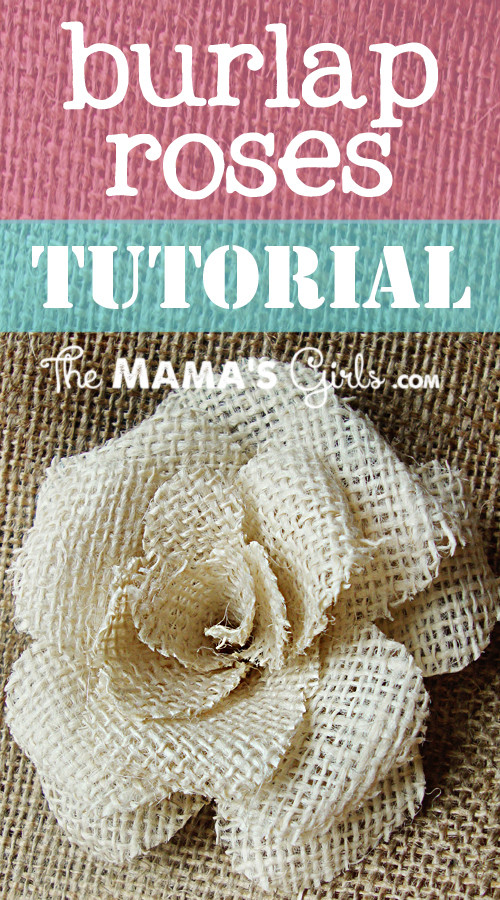 Best ideas about Burlap Flowers DIY
. Save or Pin Burlap Rose Tutorial Now.