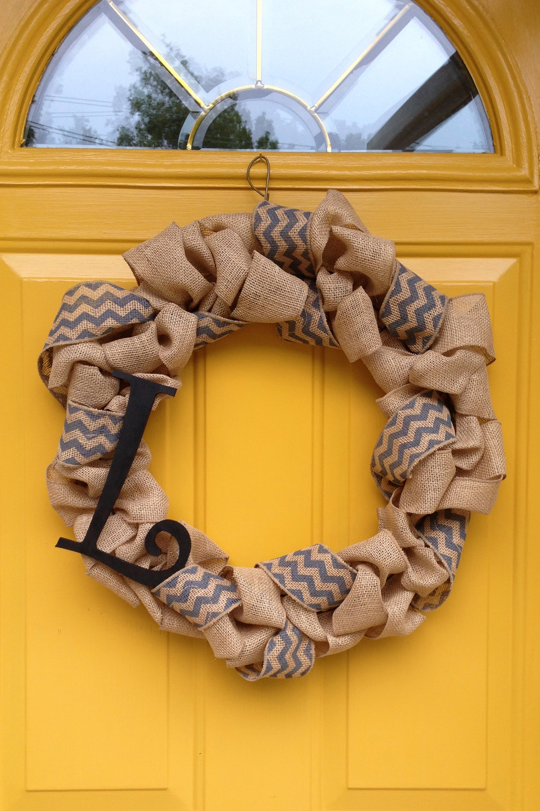 Best ideas about Burlap Wreath DIY
. Save or Pin DIY Burlap Monogrammed Wreath Now.