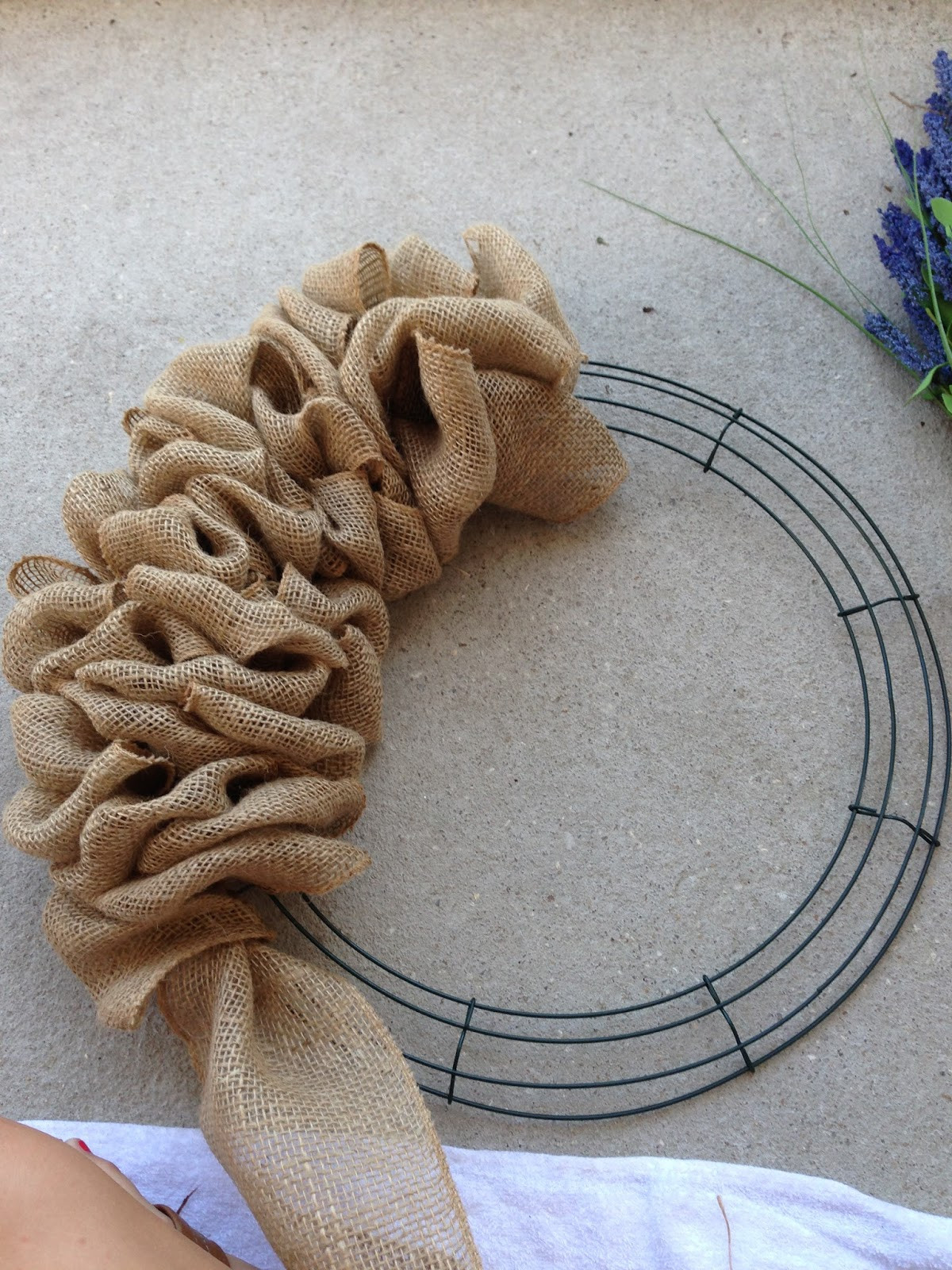 Best ideas about Burlap Wreath DIY
. Save or Pin Little Lovely Leaders Burlap Wreath Now.
