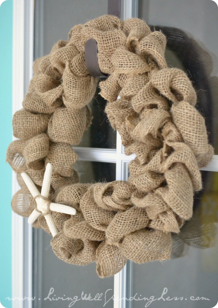 Best ideas about Burlap Wreath DIY
. Save or Pin DIY Burlap Wreath Living Well Spending Less Now.