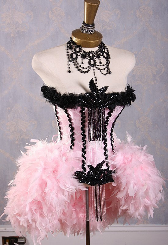 Best ideas about Burlesque Costumes DIY
. Save or Pin The Victoria Velvet Pavlova Paris Pink Burlesque Feather Now.