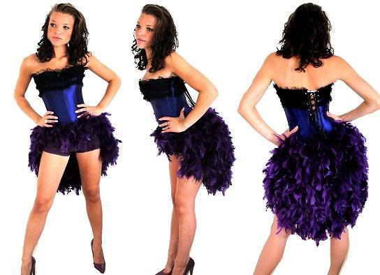 Best ideas about Burlesque Costumes DIY
. Save or Pin Black Burlesque Bustle Skirt Dress Pattern Now.