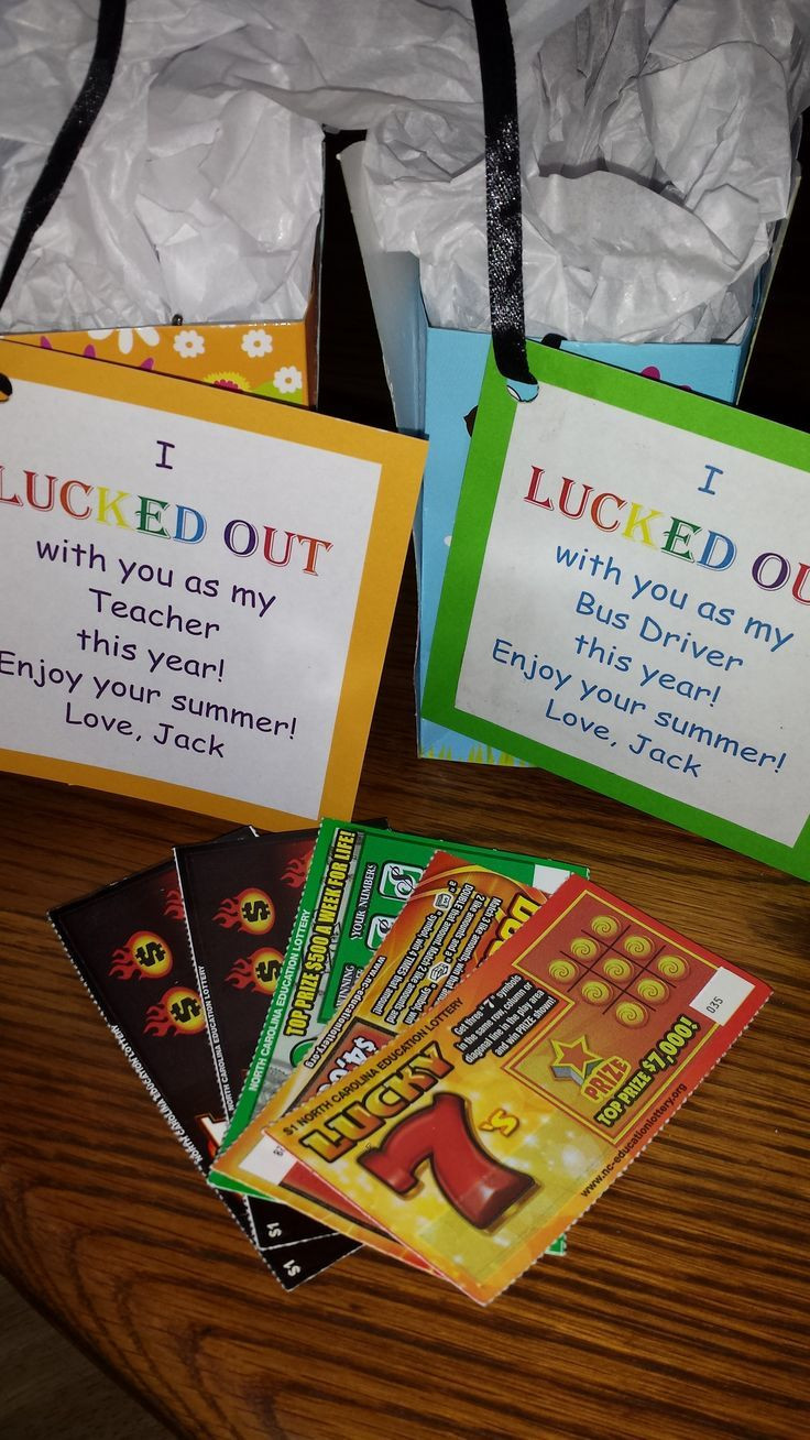 Best ideas about Bus Driver Christmas Gift Ideas
. Save or Pin Teacher Bus Driver ts Lotto tickets "I lucked out Now.