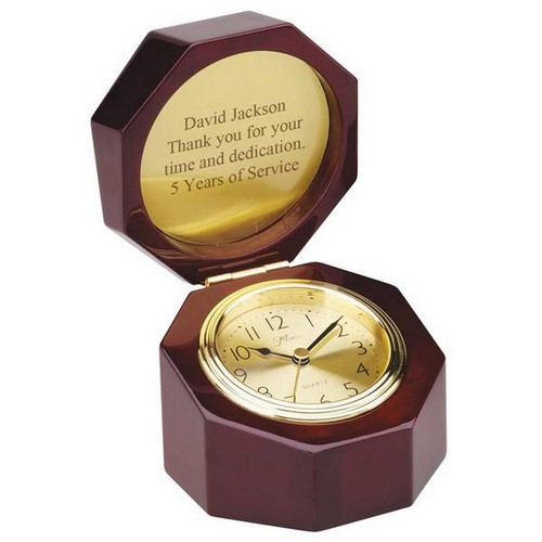 Best ideas about Business Anniversary Gift Ideas
. Save or Pin Personalized Rosewood Clock with Brass Plate Now.