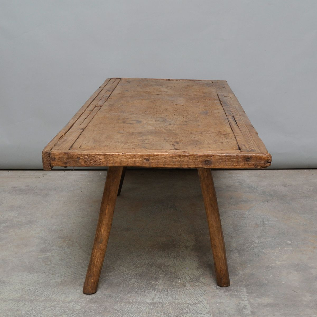 Best ideas about Butcher Block Coffee Table
. Save or Pin Vintage Oak Butcher s Block Coffee Table or Bench 1930s Now.