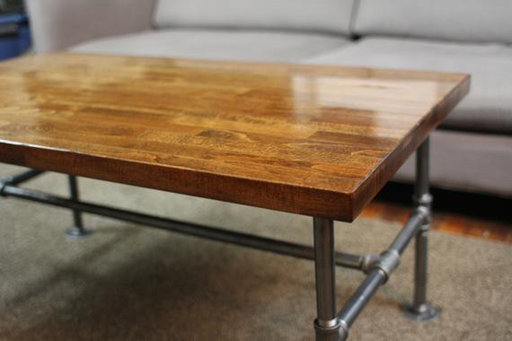 Best ideas about Butcher Block Coffee Table
. Save or Pin Made to Order Handmade High Gloss Butcher Block Coffee Table Now.