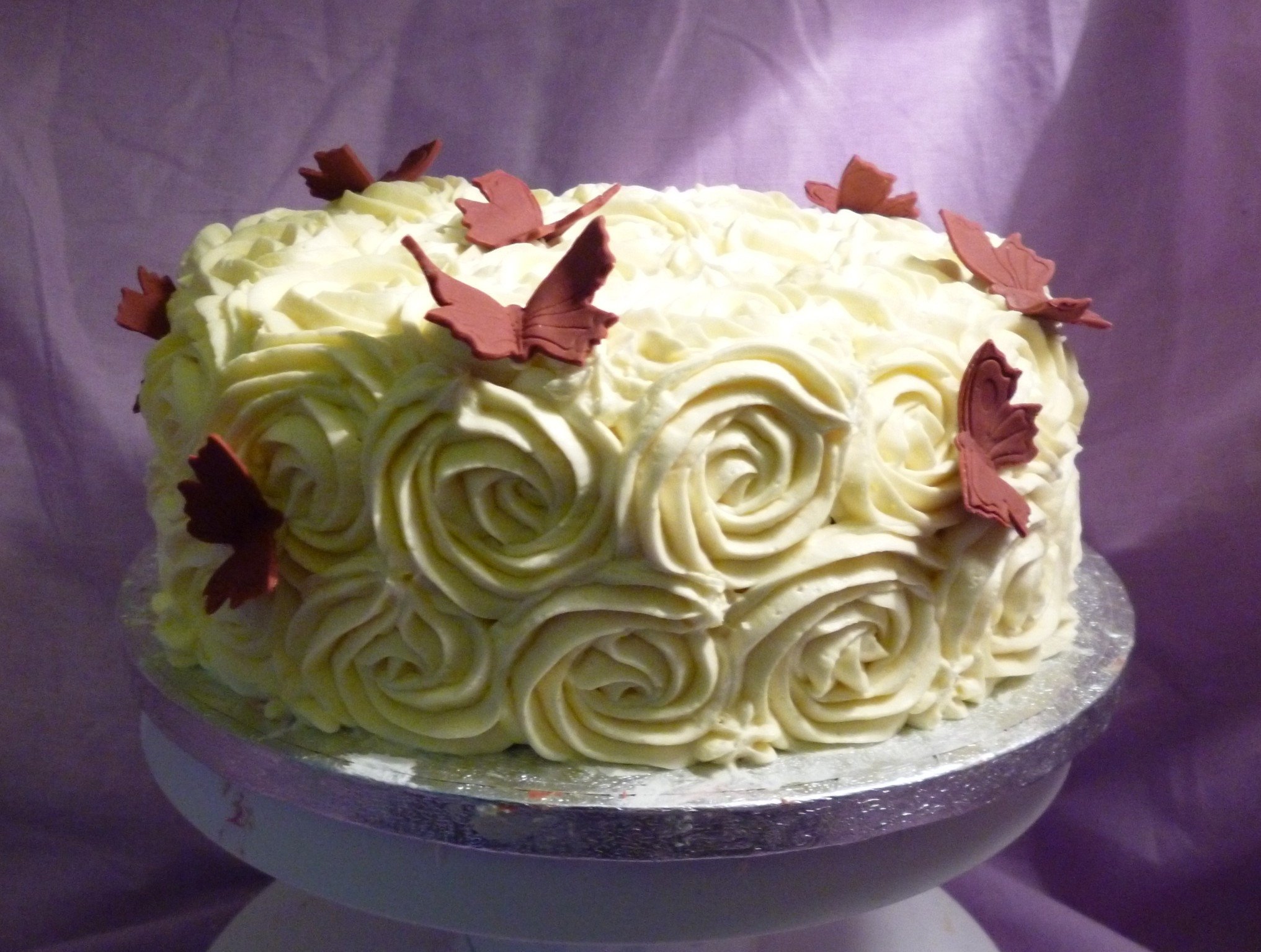 Best ideas about Buttercream Birthday Cake
. Save or Pin Buttercream Roses Birthday Cake CakeCentral Now.