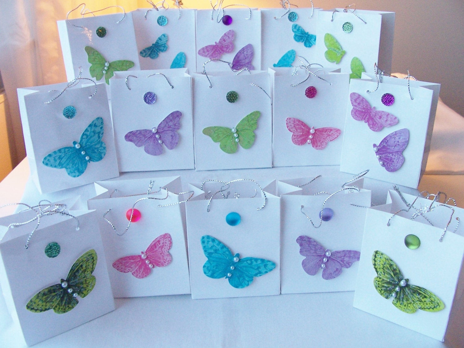 Best ideas about Butterflies Birthday Decorations
. Save or Pin 15 Butterfly jewel party favours birthday favours table Now.