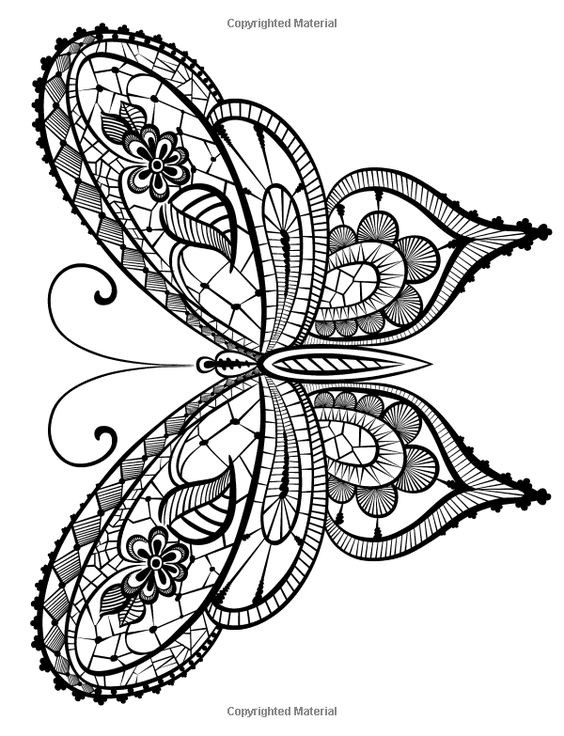 Best ideas about Butterflies Coloring Pages For Adults
. Save or Pin Adult Coloring Book Butterflies and Flowers Stress Now.
