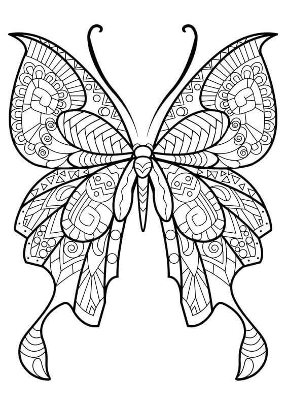 Best ideas about Butterfly Printable Coloring Pages For Adults
. Save or Pin 40 Free Printable Butterfly Coloring Pages Now.