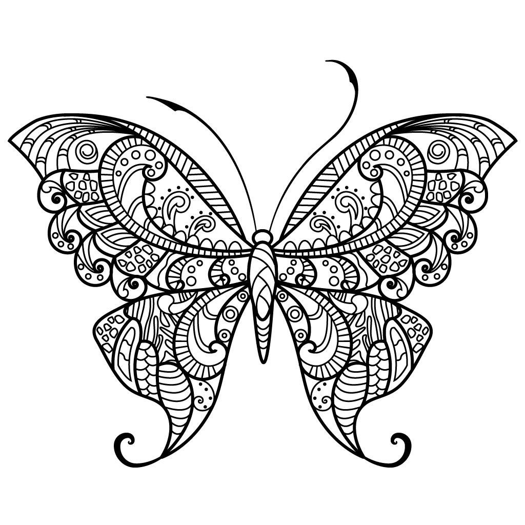 Best ideas about Butterfly Printable Coloring Pages For Adults
. Save or Pin Adult Butterfly Coloring Pages Now.