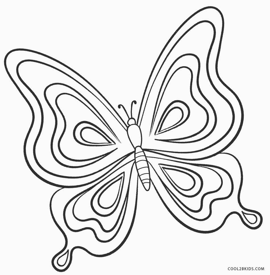 Best ideas about Butterfly Printable Coloring Pages
. Save or Pin Printable Butterfly Coloring Pages For Kids Now.