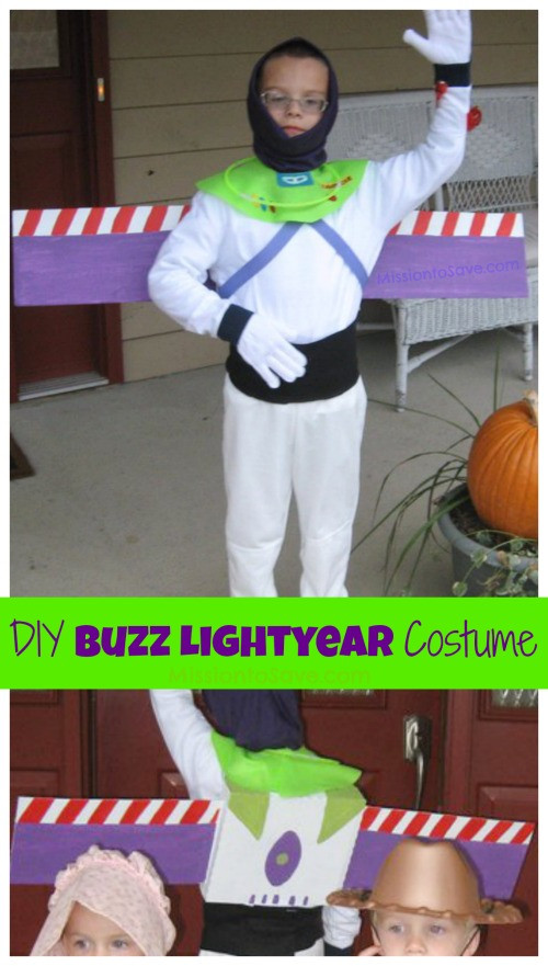 Best ideas about Buzz Lightyear DIY Costume
. Save or Pin DIY Halloween Costumes for Kids Now.