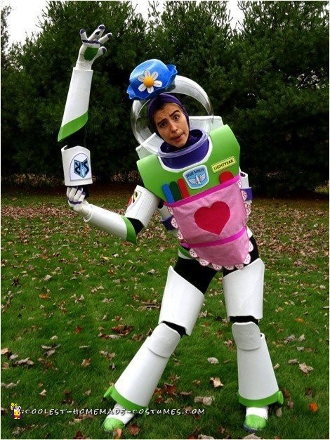 Best ideas about Buzz Lightyear DIY Costume
. Save or Pin Coolest Homemade Mrs Nesbitt Buzz Lightyear Costume Now.