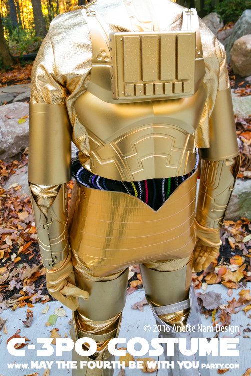 Best ideas about C3Po Costume DIY
. Save or Pin Gold Winner DIY C 3PO Costume Now.