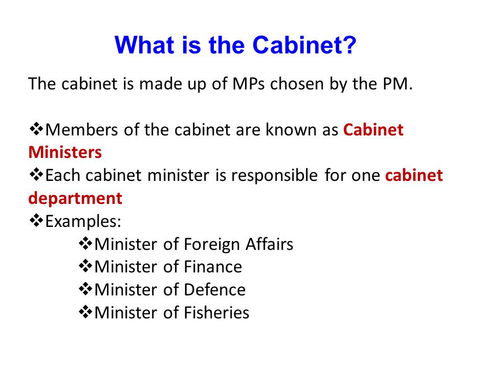 Best ideas about Cabinet Members Are Responsible For
. Save or Pin The Branches of government ppt video online Now.