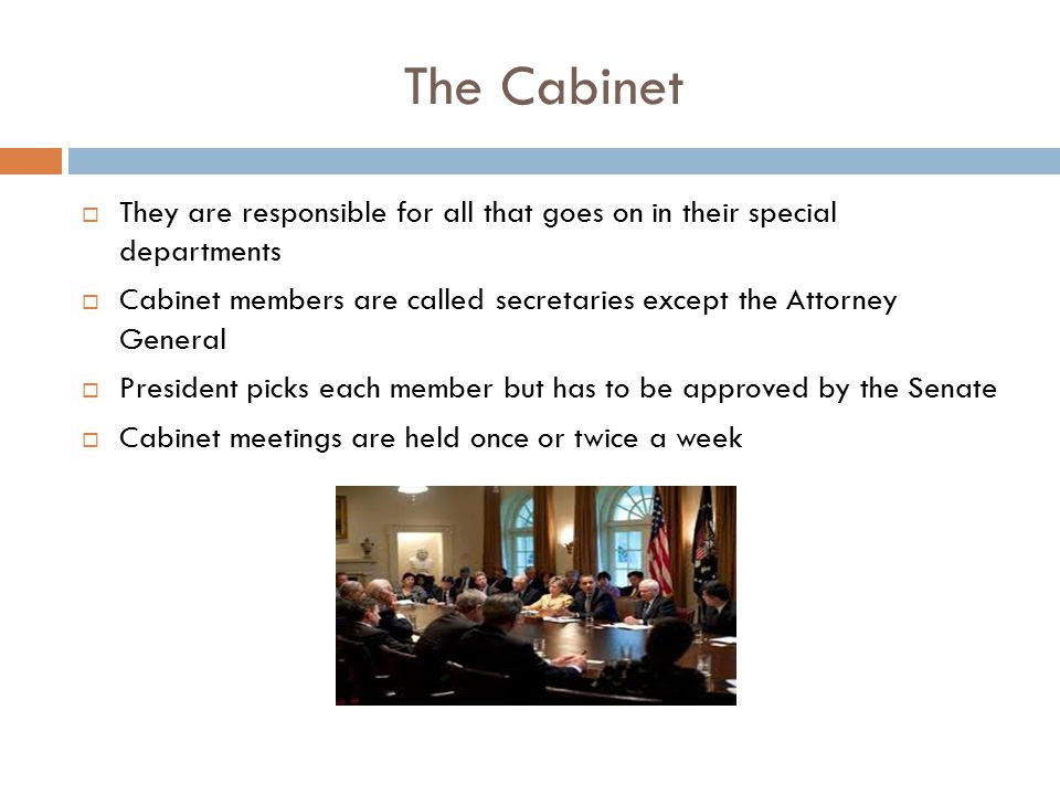 Best ideas about Cabinet Members Are Responsible For
. Save or Pin The President and the Executive Branch ppt video online Now.