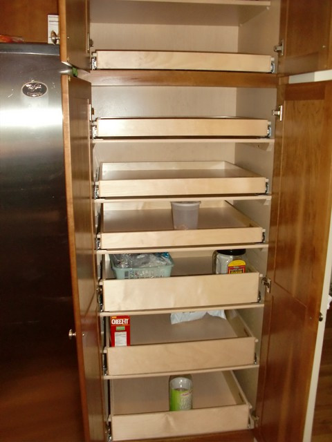 Best ideas about Cabinet Pull Out Shelves Kitchen Pantry Storage
. Save or Pin Cabinet Pantry Pull Out Shelves Boston by ShelfGenie Now.