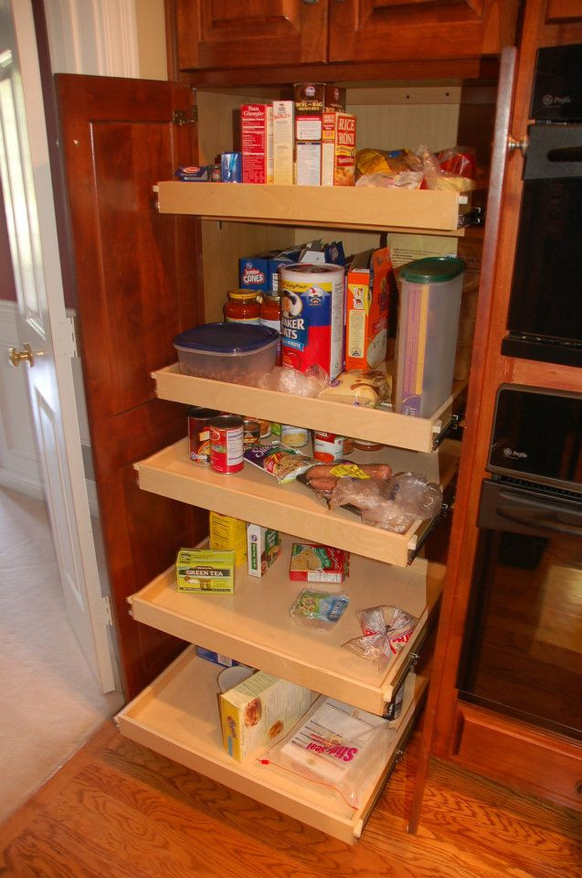 Best ideas about Cabinet Pull Out Shelves Kitchen Pantry Storage
. Save or Pin Kitchen Pantry Cabinet with Pull Out Shelves Home Now.