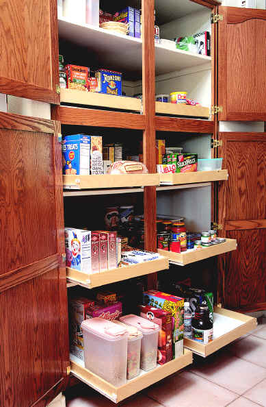 Best ideas about Cabinet Pull Out Shelves Kitchen Pantry Storage
. Save or Pin Kitchen pantry cabinet pull out shelf storage sliding shelves Now.