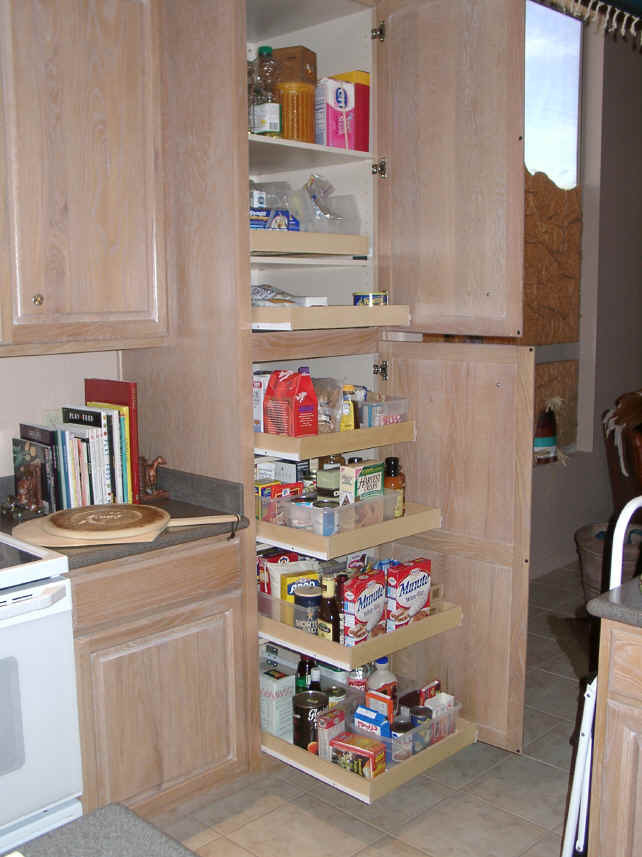 Best ideas about Cabinet Pull Out Shelves Kitchen Pantry Storage
. Save or Pin Kitchen pantry cabinet pull out shelf storage sliding shelves Now.