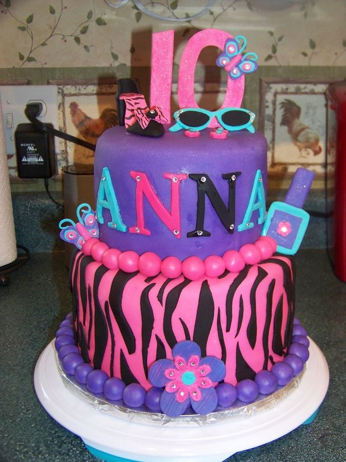Best ideas about Cake Pictures For Birthday Girl
. Save or Pin Glitzy Girl Birthday Cake — Children s Birthday Cakes Now.