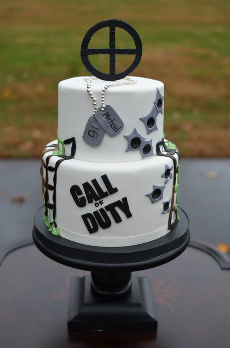 Best ideas about Call Of Duty Birthday Cake
. Save or Pin Call of Duty Cake Cake by Elisabeth Palatiello CakesDecor Now.