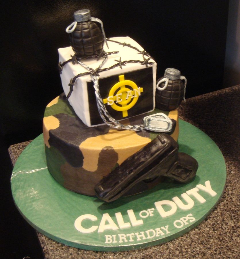 Best ideas about Call Of Duty Birthday Cake
. Save or Pin call of duty cakes Now.