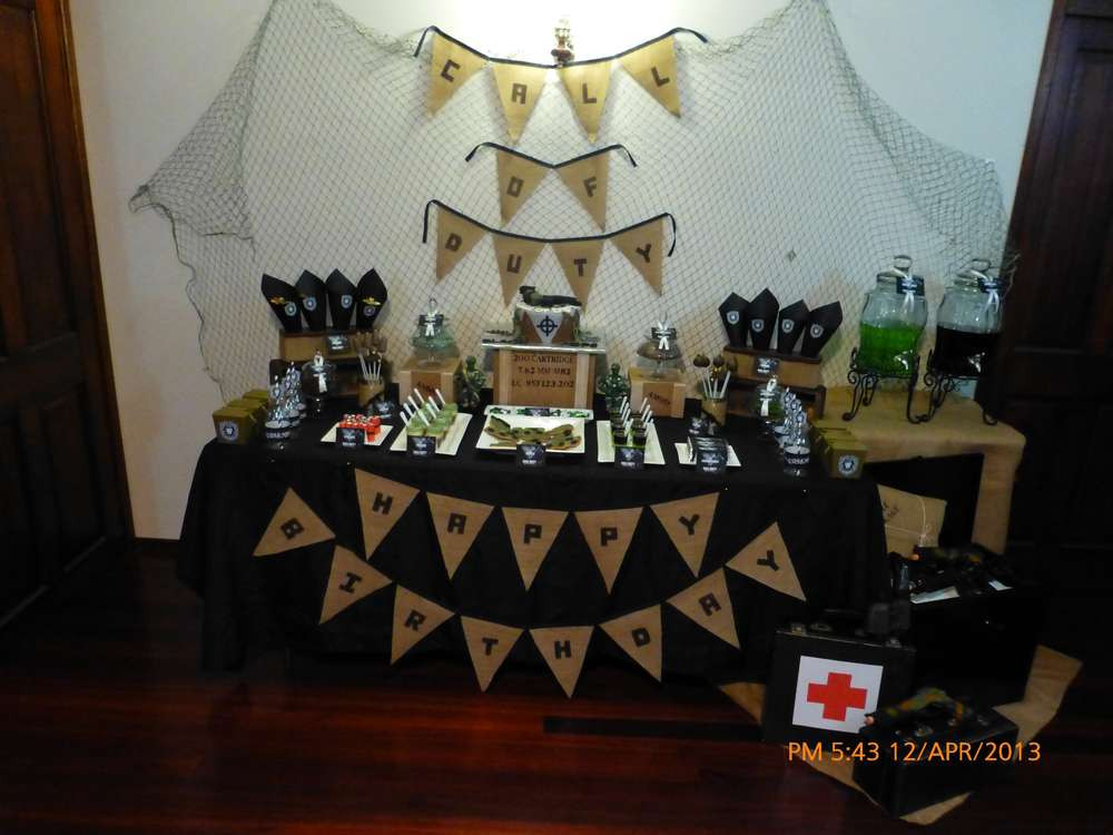 Best ideas about Call Of Duty Birthday Party
. Save or Pin Call of Duty Black ops Birthday Party Ideas Now.