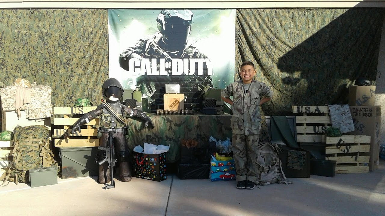 Best ideas about Call Of Duty Birthday Party
. Save or Pin CALL OF DUTY PARTY Damian s 9th birthday Now.