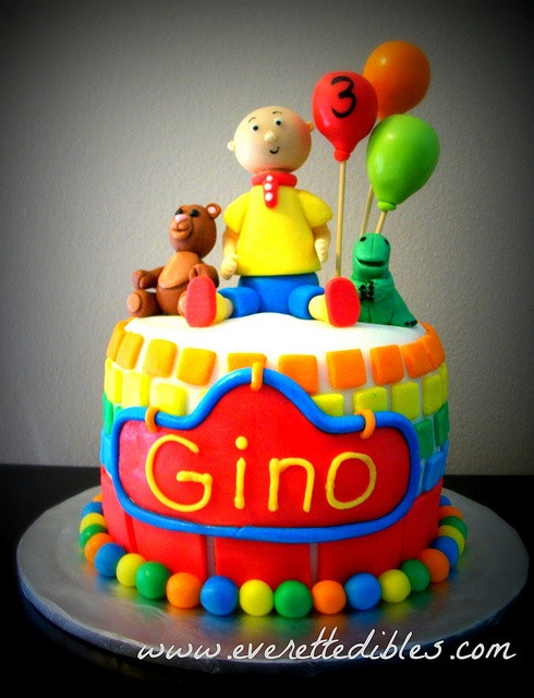 Best ideas about Calliou Birthday Cake
. Save or Pin 1000 images about Caillou birthday party on Pinterest Now.