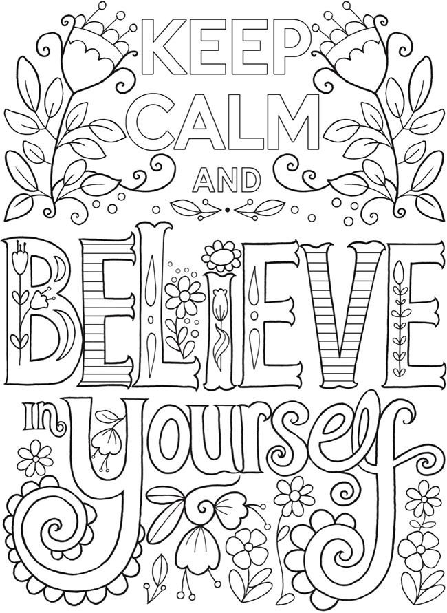 Best ideas about Calming Coloring Sheets For Kids
. Save or Pin Creative Haven Keep Calm and Coloring Book Dover Now.